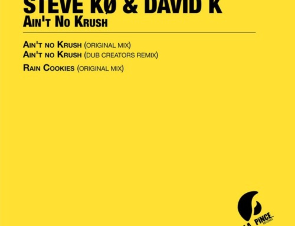 Steve Ko & David K – Ain’t No Krush out now on digital stores